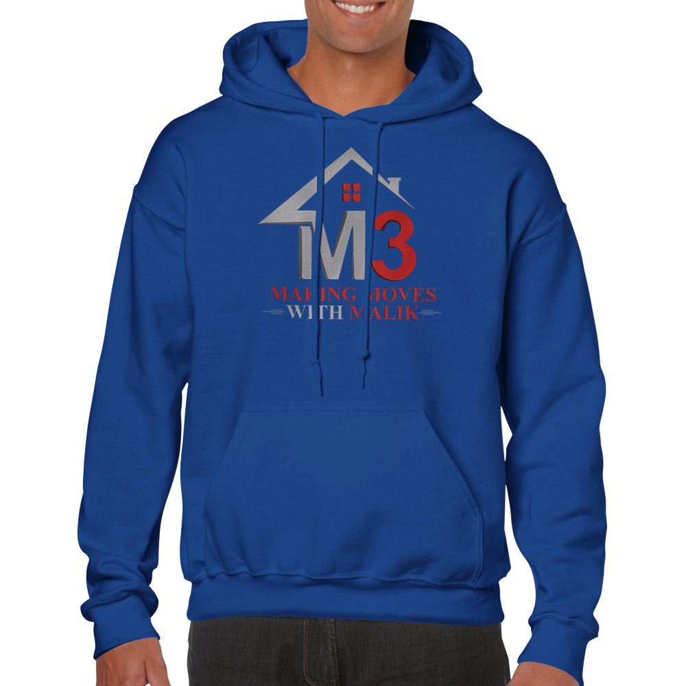 M3 Making Moves with Malik (Custom Ink) - Classic Unisex Pullover Hoodie
