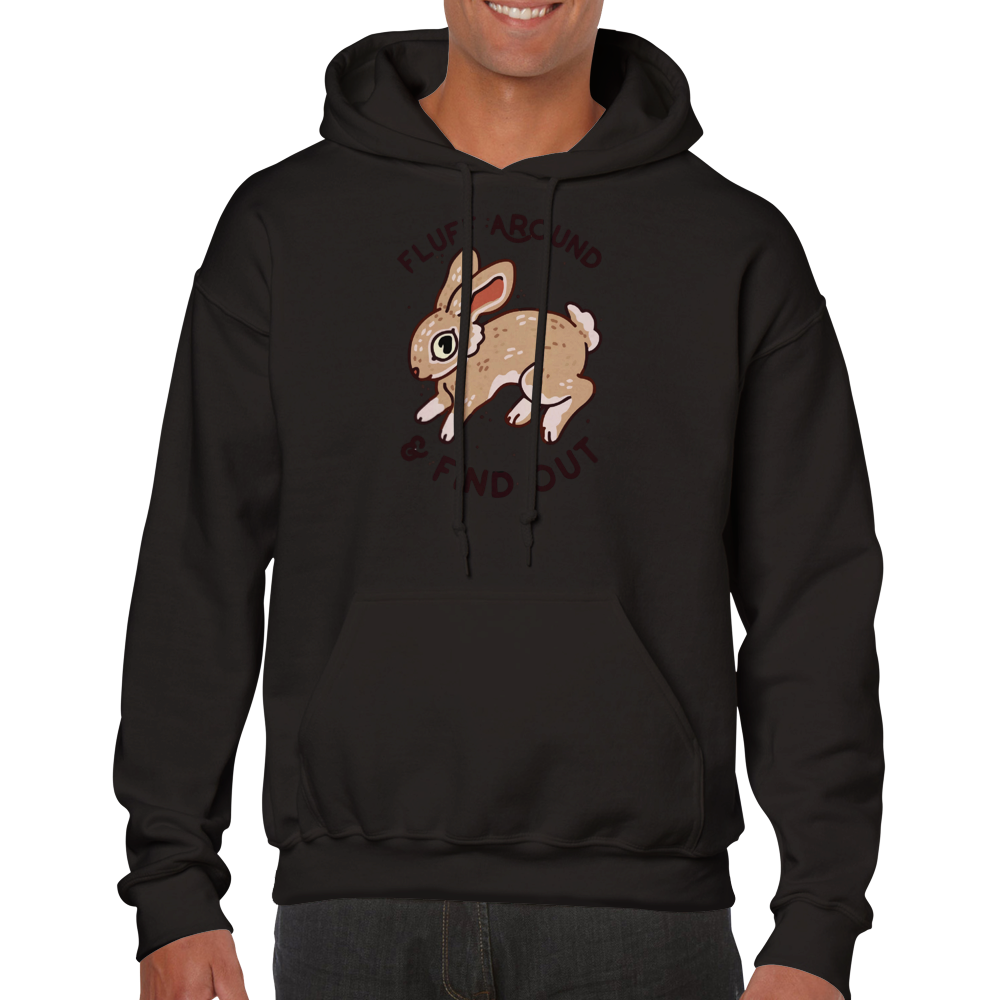 Fluff Around and Find Out -- Classic Unisex Pullover Hoodie