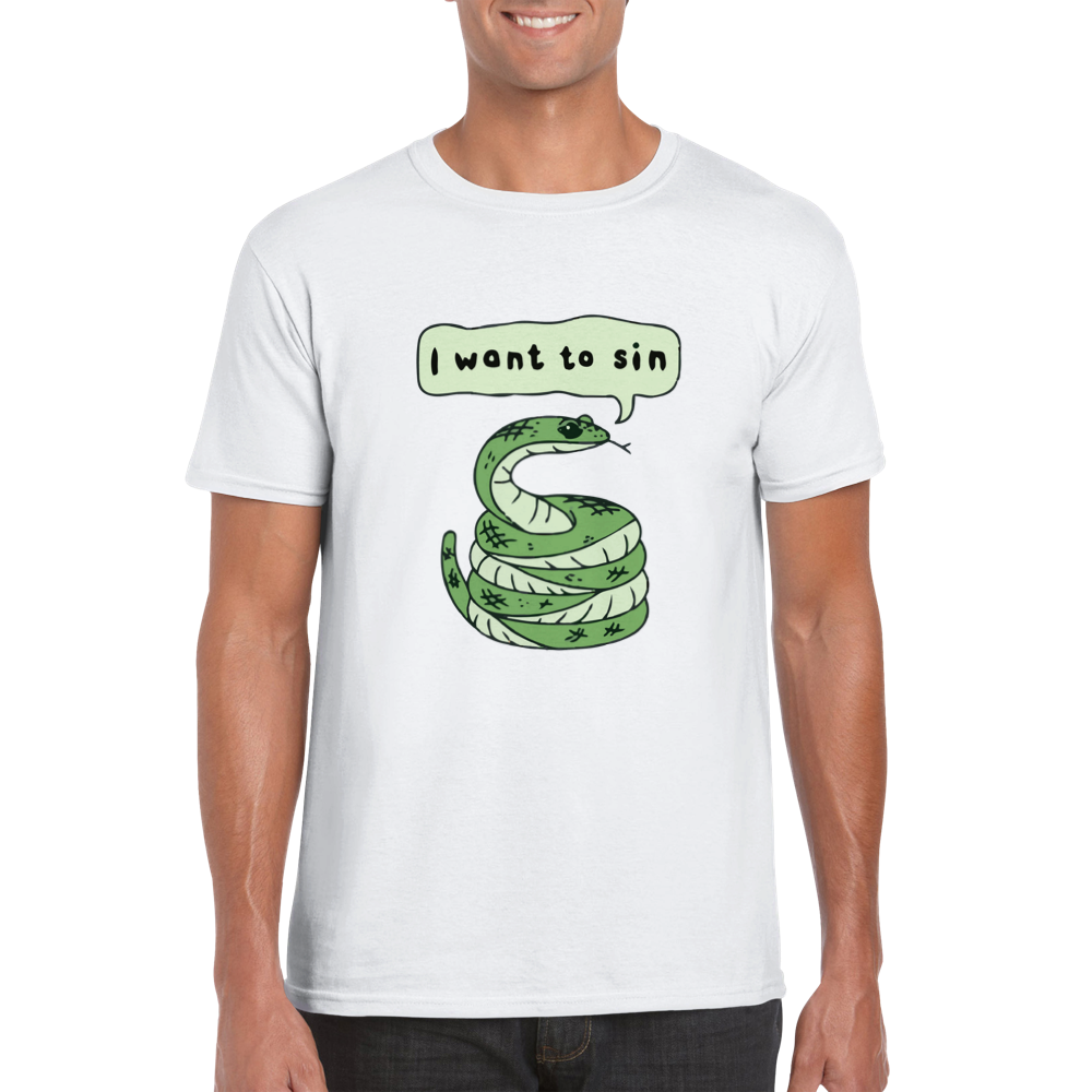I Want to Sin -- Classic Unisex Crewneck T-shirt