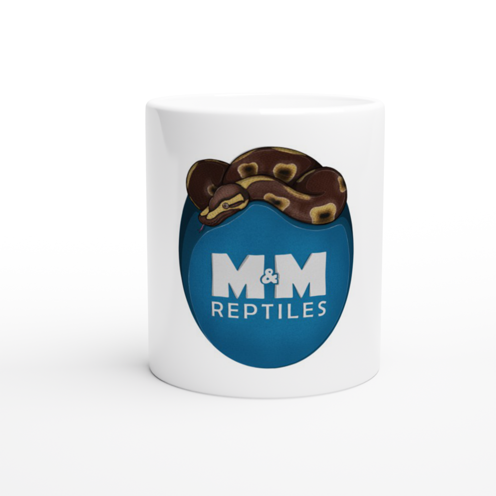 M&M Reptiles -- White 11oz Ceramic Mug