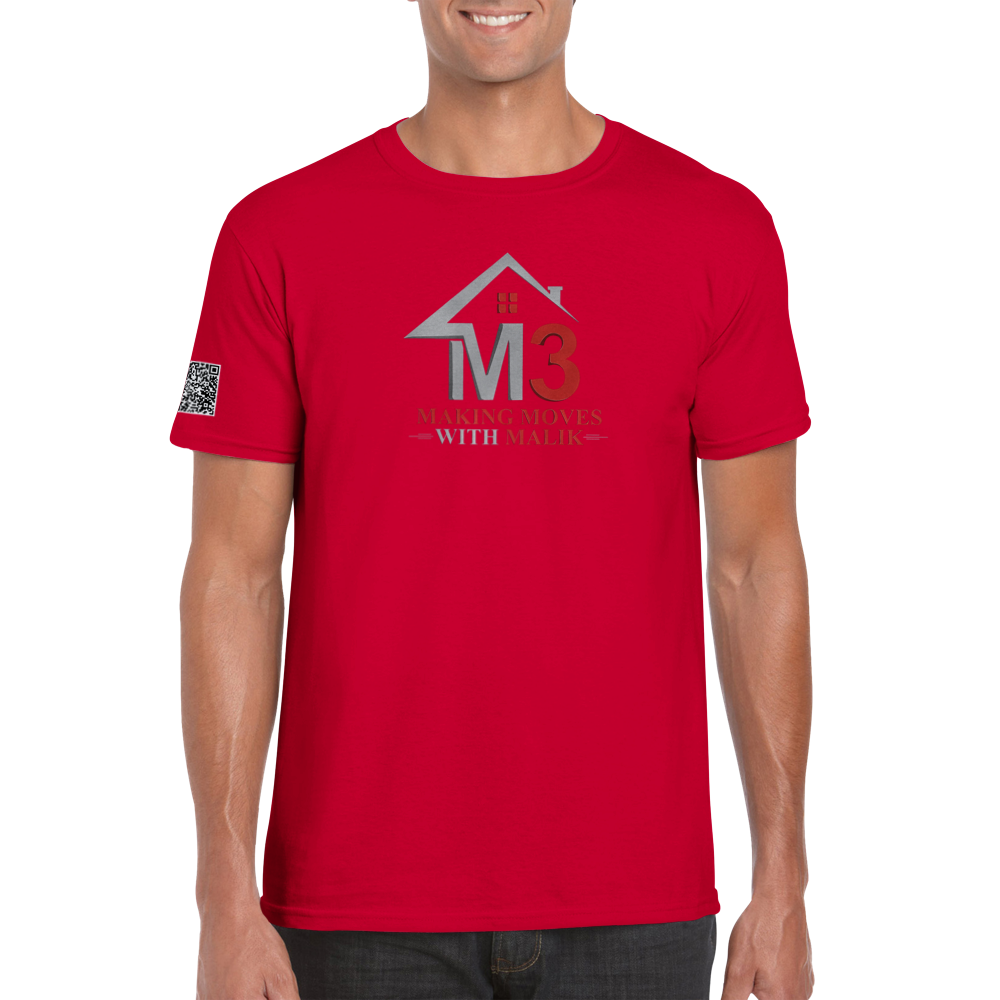 M3 Making Moves With Malik - (Custom Ink) Classic Unisex Crewneck T-shirt