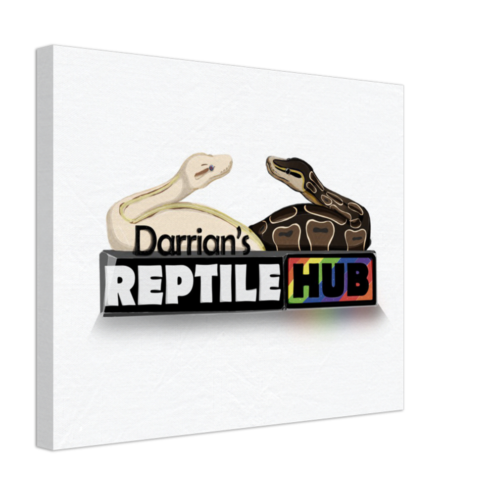 Darrian's Reptile Hub - (16 x 20) Canvas