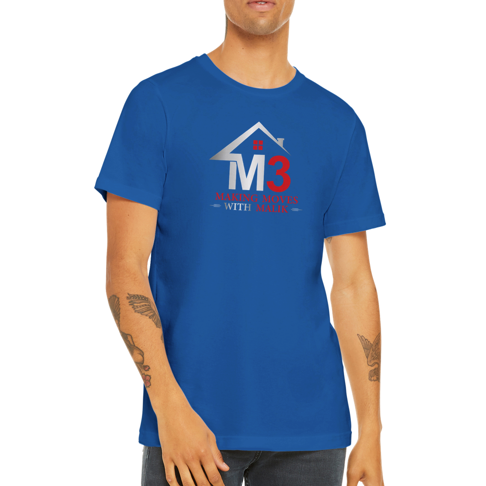 M3 Making Moves With Malik - Premium Unisex Crewneck T-shirt