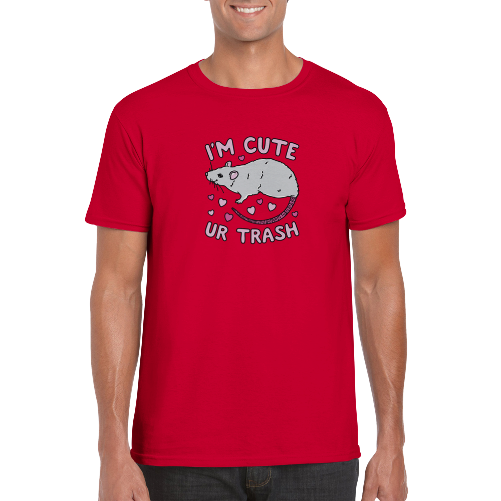 I'm Cute, Ur Trash -- Classic Unisex Crewneck T-shirt