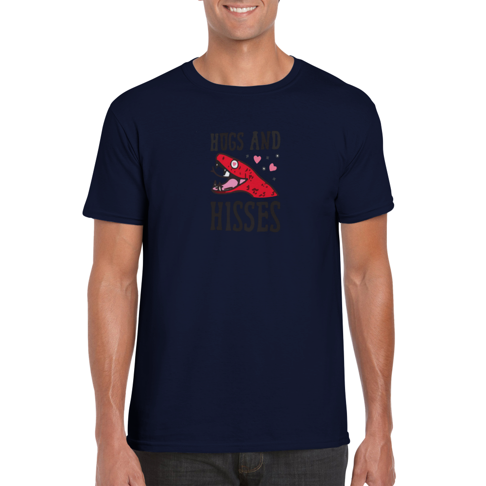 Hugs & Hisses! -- Classic Unisex Crewneck T-shirt