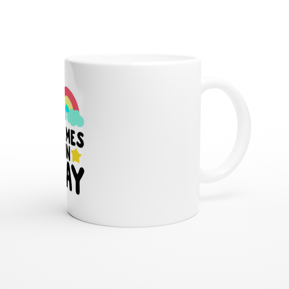 Memes in Gay -- White 11oz Ceramic Mug