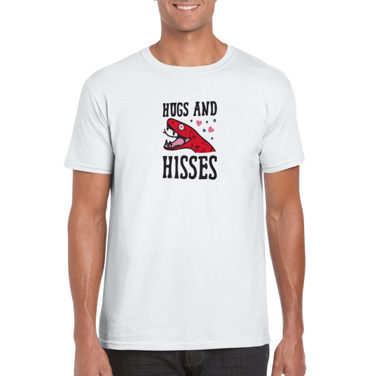 Hugs & Hisses! -- Classic Unisex Crewneck T-shirt