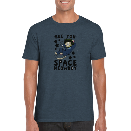 See You Space Meowboy  - Classic Unisex Crewneck T-shirt